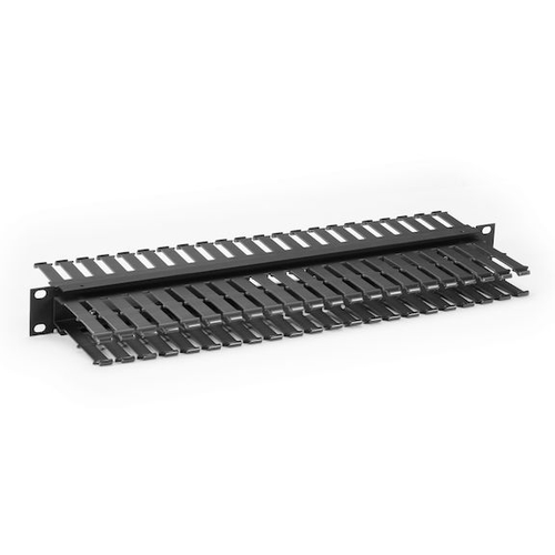 Black Box Rackmount Cable Raceway Single-Sided, Horizontal - rack