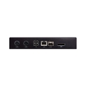 KVM-over-IP Receiver - Single-Monitor, DisplayPort, USB 2.0, Audio, Dual Network Ports RJ45 and SFP